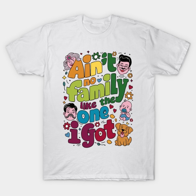 Ain't No Auntie Like The One I Got T-Shirt by alby store